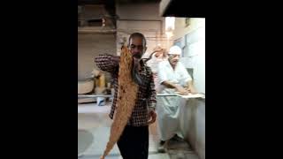 The best Iranian bread  Life is in eating these breads bakery baking bread [upl. by Waddell]