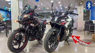 2024 Bajaj Pulsar 220F Vs Pulsar RS200 Details Comparison  On Road Price  Mileage amp Exhaust Sound [upl. by Sivie]