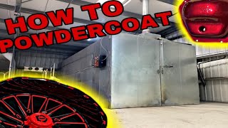 HOW TO POWDER COAT RIMS LIFT KITS AND MORE [upl. by Mendez]