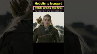 Theyre taking the hobbits to Isengard  Hiphop remix shorts Lotr Lordoftherings funny [upl. by Akeimat372]