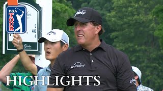 Phil Mickelson extended highlights  Round 1  The Greenbrier [upl. by Houghton]