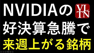 あす上がる株 2024年２月２６日（月）に上がる銘柄 ～最新の日本株での株式投資。NVIDIAの決算で上がるエヌビディア関連銘柄～ルネサスエレクトロニクス、アドバンテスト、東京エレクトロン、ディスコ [upl. by Gregorio102]