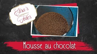 Super quotmousse au chocolatquot Facile [upl. by Aicelav]