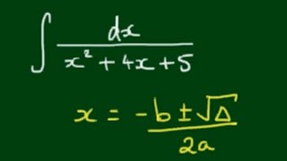 Integral of ∫dx  x2  4x  5 by Trigonometric Substitution [upl. by Orton]