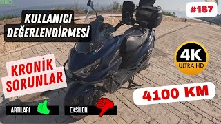 4100 Km kullanıcı Değerlendirmesi  RKS Newlight 125 Pro Artıları ve Eksileri ile [upl. by Agiaf356]