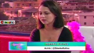 Entrevista a la Actriz Zdenka Kalina de Sanky Panky 2 en Agenda VIP [upl. by Hsejar93]