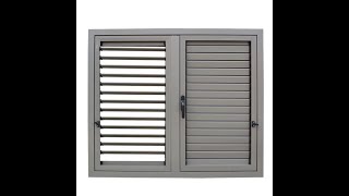 aluminum louver window [upl. by Eulalia]