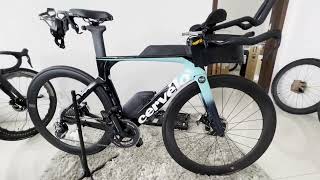 Test Drive Cervelo PSeries Time Trial Bike  Test Loncer Hub DT Swiss Wheelset  1xx jt something [upl. by Htederem]