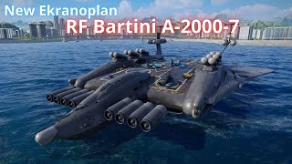 New Ekranoplan Ship  RF Bartini A20007  HUGE EKRANOPLAN CLASS  Modern Warships [upl. by Salli890]