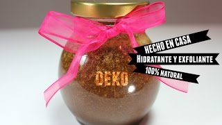 Hidratante y exfoliante para manos y cuticulas HECHO EN CASA  DIY Hand Srub [upl. by Hodess]