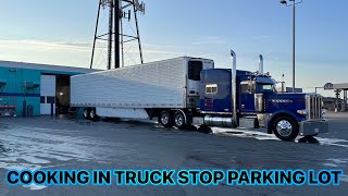 COOKING IN TRUCK STOP PARKING LOT [upl. by Karb]