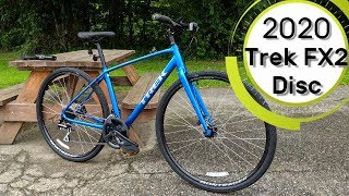 King of the Fitness Hybrids All New 2020 Trek FX 2 Disc  Feature Review and Actual Weight [upl. by Cawley]