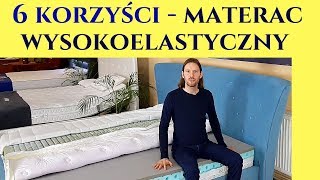 6 Korzyści ze spania na materacu wysokoelastycznym [upl. by Litman]