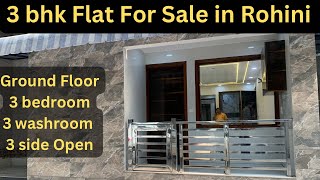 3 Bhk Flats In Delhi  Property In Delhi  Flats In Rohini  Flat For Sale  Rohini Flats for Sale [upl. by Trometer]