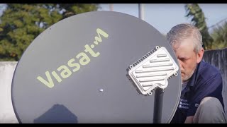 What does a typical Viasat Business installation look like [upl. by Odnaloy]