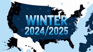 Winter 20242025 Forecast What to Expect in USCanada and Europe america canada europe us [upl. by Notwal]