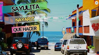 El Pueblo Mágico con la BAHÍA más hermosa de México  Que visitar en SAYULITA Nayarit [upl. by Esta]