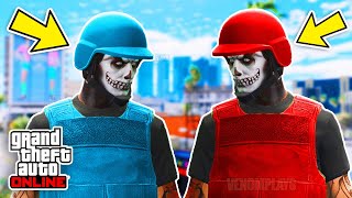 GTA 5 SOLO COLORED BULLETPROOF HELMET GLITCH HOW TO GET ALL COLORED BP HELMET GLITCH 158 [upl. by Niggem]