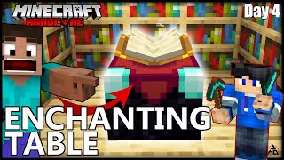 Enchanting Table In Minecraft  Minecraft Day 4 BeastModONofficial [upl. by Kaylee]