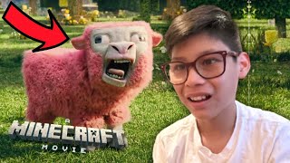 MINECRAFT MOVIE TRAILER REACTION [upl. by Adnilrev]