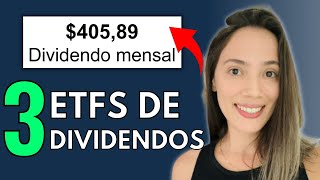 GANHE DINHEIRO TODO MÊS EM DÓLAR 3 ETFs [upl. by Atiuqiram37]