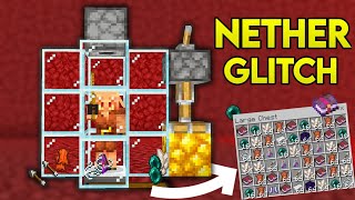 Best Nether Farm Gives  Ender Pearl Iron Leather Books and Many More Items [upl. by Amre]