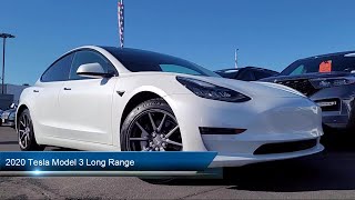 2020 Tesla Model 3 Long Range Sacramento Roseville Elk Grove Folsom Stockton [upl. by Eecak]