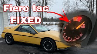 Fixing The Tachometer On A Pontiac Fiero [upl. by Dreddy175]