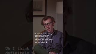 Woody Allen Discusses Crime [upl. by Ansilma435]