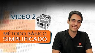 Como montar o Cubo Mágico  Método Simplificado 2 [upl. by Adnilemreh]