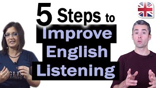 5 Steps to Improve Your English Listening  How to Improve Your English Listening [upl. by Isidro]