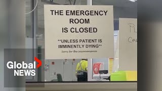 BC emergency room closures prompt call for audit from communities that quotcan’t take it anymorequot [upl. by Sukramed228]