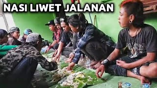 Makan besar rame rame  NASI LIWET TANPA RAJA [upl. by Tobin]