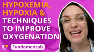 Hypoxemia Hypoxia amp Techniques to Improve Oxygenation  Fundamentals of Nursing LevelUpRN [upl. by Hamirak]