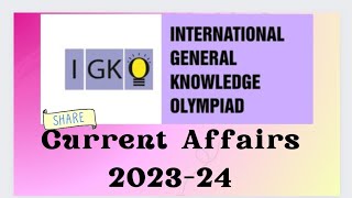 FavFive  SOF IGKO Class 3  Current Affairs 2024 worksheets  General Knowledge  sof  igko [upl. by Lecirg]