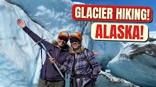 Alaska Road Trip  Matanuska Glacier Hike Tour [upl. by Rapsag]