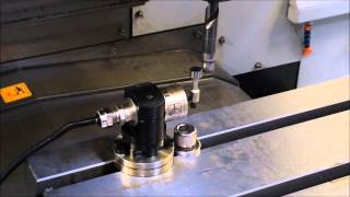 Setting up a Reninshaw tool setter on a Leadwell V50L machining centre with a Fanuc OiMD [upl. by Najib]