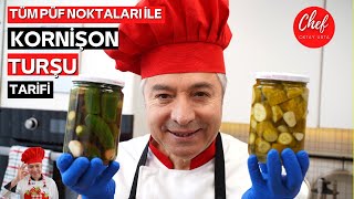 Çıtır Çıtır Kornişon Turşusu Nasıl Yapılır  Chef Oktay Usta [upl. by Abrahan775]