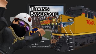 Bigger Ro Scale Locomotives Roblox Trains Baseplate [upl. by Wiese564]