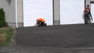 Seal Coating in Vancouver Washington sealpavecom [upl. by Heuser610]