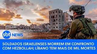 Soldados israelenses morrem em confronto com Hezbollah  Poder Expresso [upl. by Alisander752]