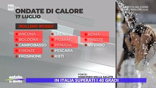 In Italia superati i 40 gradi  Estate in diretta 17072024 [upl. by Ibrad]