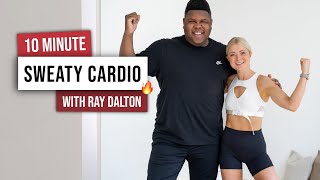 10 MIN BEGINNER GOOD MOOD CARDIO Workout  with RAY DALTON No Equipment All Standing Home Workout [upl. by Nylirac]