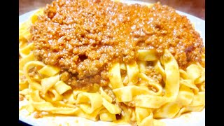 RAGU fatto in casa pasta al ragù ricetta ragù come fare il ragu con videoricetteinsieme [upl. by Gnilrits983]