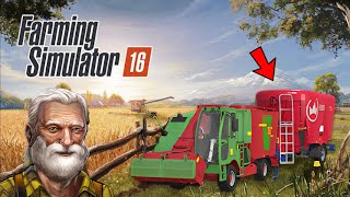 Fs 16 Multiplayer😎  Fs 16 Grass farming  Fs 16 Farming Simulator 16 Gaming 💯  Timelapse [upl. by Melac]