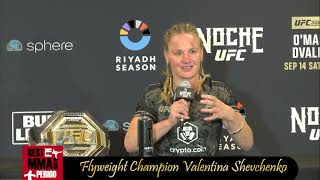 Valentina Shevchenko Noche UFC Post Fight Interview [upl. by Pengelly]