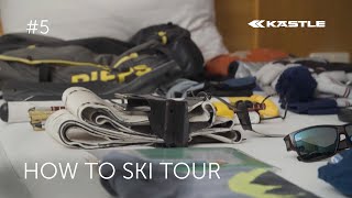 HOW TO SKI TOUR  Episode 5 Rucksack Packen [upl. by Ygief]