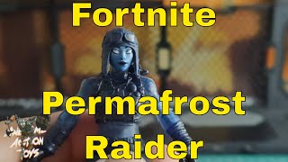 Permafrost Raider 118 scale Fortnite again figure from Jazwares Pretty good [upl. by Enaud]