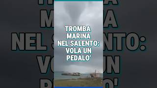 tromba marina nel salento  vola un pedalò [upl. by Kumler]