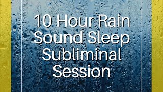 Confidence Happiness amp Motivation  10 Hour Rain Sound  Sleep Subliminal  By Minds in Unison [upl. by Eiralih912]